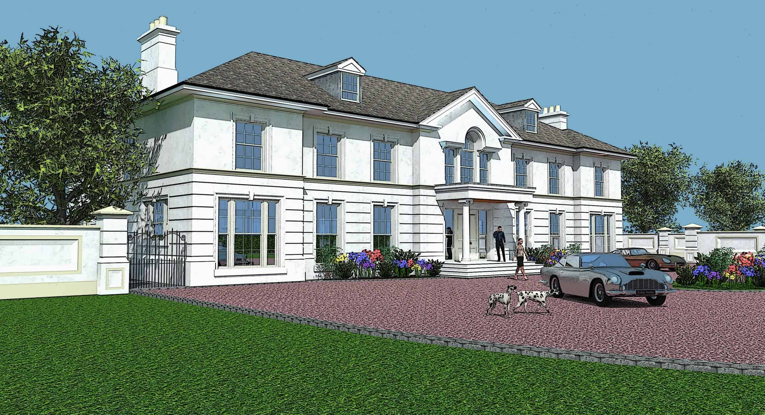 new build mansion