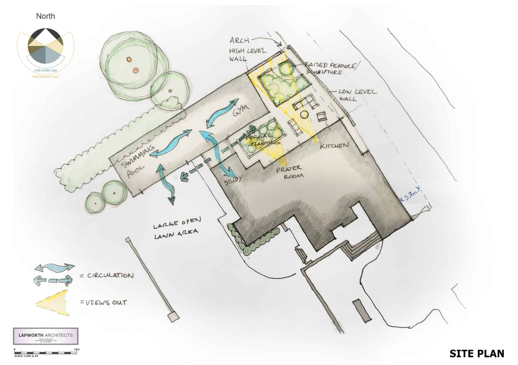 Architectural Site Plan